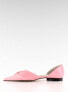 Фото #3 товара Женские туфли-лодочки на плоской подошве 39029 8A PINK