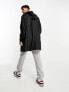 Фото #3 товара ASOS DESIGN rubberised rain jacket in black