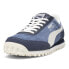 Фото #4 товара Puma Fast Rider Navy PackDenim Lace Up Mens Blue Sneakers Casual Shoes 39683501