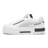 Фото #3 товара Puma Mayze Crashed Lace Up Womens White Sneakers Casual Shoes 39249502