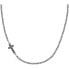 Steel necklace with cross Cross SKR61