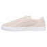 Puma Hairy Suede Vintage Lace Up Mens Off White Sneakers Casual Shoes 385698-01