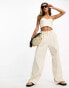 Фото #3 товара Mango cropped corset top in light beige