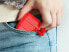 Фото #12 товара Наушники для AirPods Baseus Etui + Strap красные