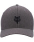 Men's Black Racing Logo Flex Hat