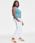 Фото #2 товара Trendy Plus Size Utility Pants, Created for Macy's