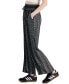 Фото #3 товара Широкие брюки Kingston Grey серого цвета с принтом для девушек
