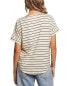 Chaser Jersey Stripe Amber T-Shirt Women's