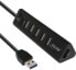Фото #1 товара HUB USB InLine 7x USB-A 2.0 (66763)