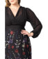 ფოტო #4 პროდუქტის Women's Plus Size Isabella Embroidered Mesh Formal Gown