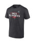 Men's Heather Charcoal Tampa Bay Buccaneers 2023 NFL Playoffs T-shirt Серый, L - фото #2