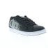 DC Net 302361-HGW Mens Gray Leather Lace Up Skate Inspired Sneakers Shoes