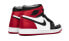 Jordan Air Jordan 1 Retro High Satin Black Toe 黑脚趾 红丝绸 防滑耐磨 高帮 复古篮球鞋 女款 黑脚趾