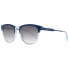 Солнцезащитные очки унисекс Sting Sonnenbrille SST072 0P57 51 синие - фото #1