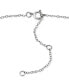 ფოტო #4 პროდუქტის Lab-Grown Opal Ankle Bracelet (Also in Cubic Zirconia), Created for Macy's