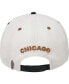 Men's Cream, Black Chicago Bulls Album Cover Snapback Hat