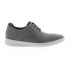 Фото #1 товара Rockport Caldwell Plain Toe CI6427 Mens Gray Leather Lifestyle Sneakers Shoes