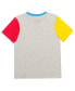 ფოტო #2 პროდუქტის Toddler and Little Boys Short Sleeve Graphic Tshirt