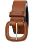 Фото #2 товара Women's Leather Wrapped Buckle Belt