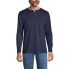 Men's Long Sleeve Cotton Supima Henley