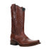 Фото #2 товара Ferrini Wyatt Narrow Square Toe Cowboy Mens Brown Casual Boots 1467155