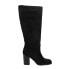 Фото #1 товара Corkys Hot Date Pull On Womens Black Casual Boots 80-0226-BKFS