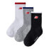 Фото #2 товара NEW BALANCE Patch Logo Midcalf socks 3 pairs