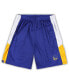 Фото #1 товара Men's Royal Golden State Warriors Big and Tall Champion Rush Practice Shorts
