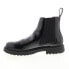 Фото #5 товара Diesel D-Alabhama LCH Y02999-P4471-T8013 Mens Black Leather Chelsea Boots 9