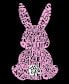 Women's Premium Easter Bunny Word Art Flowy Tank Top