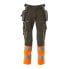 MASCOT Accelerate Safe 19131 Hanging Pockets Big work pants Dark Anthracite / Hi-Vis Orange, 48 - фото #2