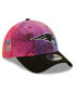 Фото #1 товара Men's Pink, Black New England Patriots 2022 NFL Crucial Catch 39THIRTY Flex Hat