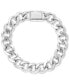 ფოტო #1 პროდუქტის EFFY® Men's Curb Link Bracelet in Sterling Silver