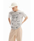 Фото #1 товара Men's Embroidered illustration T-shirt