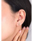 ფოტო #2 პროდუქტის Dainty Circle Stud Earrings in 14K Gold, approx. 2.3grams