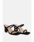 Фото #2 товара Women's Downtown Double Strap Fantasy Heel Sandals