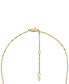 Фото #4 товара Fossil heritage D-Link Gold-Tone Stainless Steel Chain Necklace