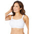 ფოტო #1 პროდუქტის Plus Size Comfort Zone Wireless Bra