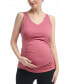Фото #1 товара Топ активный для кормления беременных женщин kimi + kai Maternity V-Neck - блузка