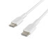 Фото #1 товара USB-C-кабель Belkin CAB003BT1MWH Белый 1 m