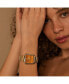 ფოტო #2 პროდუქტის Nebula Women's Tiger's Eye Stainless Steel Watch