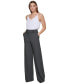 ფოტო #9 პროდუქტის Women's Whitney Button Front Wide Leg Pants