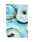 Фото #3 товара "Ripple Effect IV Abc" Frameless Free Floating Tempered Glass Panel Graphic Wall Art Set of 3, 72" x 36" x 0.2" Each