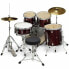 Millenium Focus 18 Drum Set Red