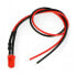 5mm 12V LED with resistor and wire - red