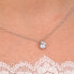 Фото #5 товара Glittering silver necklace with Tesori SAIW98 crystal (chain, pendant)