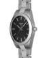 ფოტო #3 პროდუქტის Men's Swiss T-Classic Gentleman Stainless Steel Bracelet Watch Watch 40mm