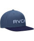 Men's Blue and Navy Twill II Snapback Hat