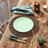 Фото #5 товара Плоская тарелка Luminarc Diwali Paradise Зеленый Cтекло 25 cm (24 штук)