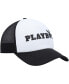 ფოტო #3 პროდუქტის Men's White, Black Foam Trucker Snapback Hat